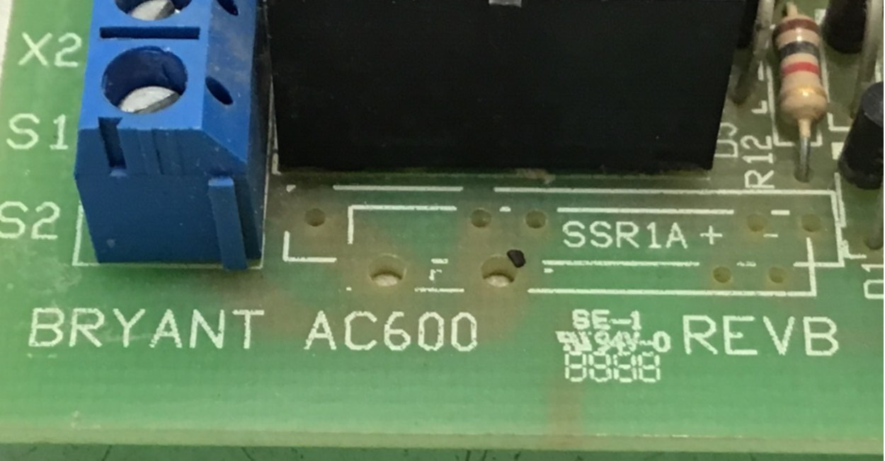Used BRYANT Circuit Board AC600 USED