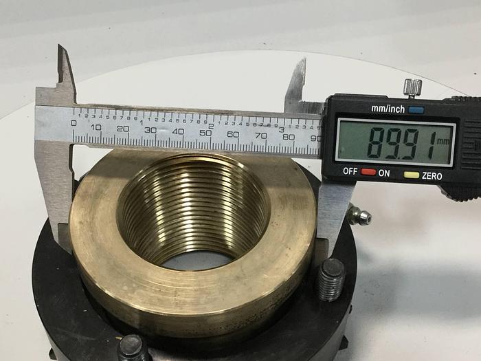 Used CINCINNATI MILACRON Die Height / Adjustable Tie Bar Nut 5035745/ATBN Used #100422