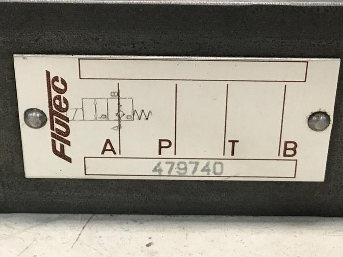Used FLUTEC Valve 479740 #125925