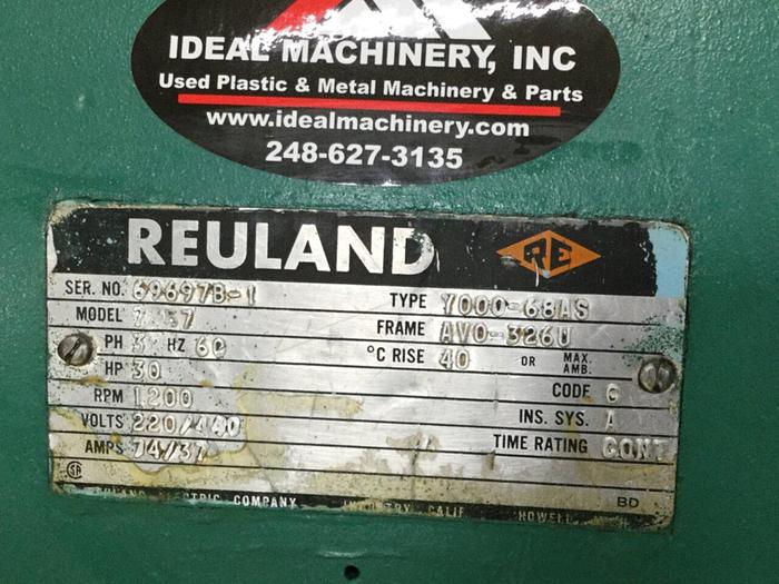 Used REULAND 30 HP Motor 7357 Used