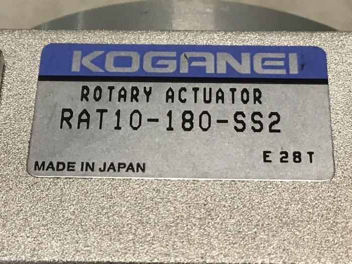 Used KOGANEI Rotary Actuator RAT10-180-SS2 #121060
