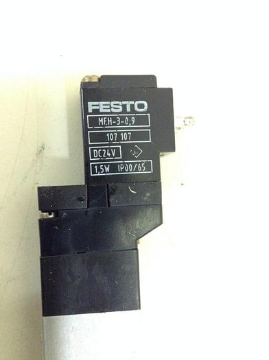 Used FESTO Pneumatic Solenoid Valve MEH-5/3G-4,0 #67701