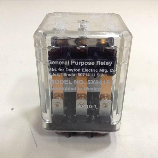 Used DAYTON Relay 5X841F #76425