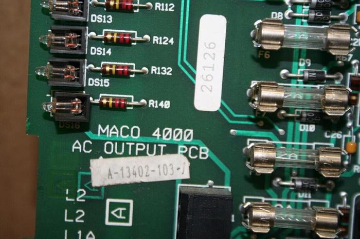 Used BARBER COLMAN AC Output Circuit Board A-13402-103-1 Used