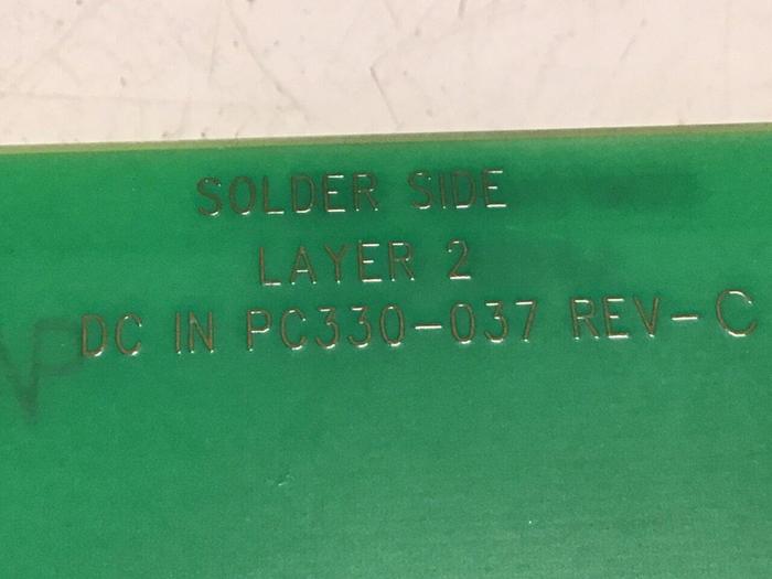 Used VAN DORN DC Input Board 330037 Used