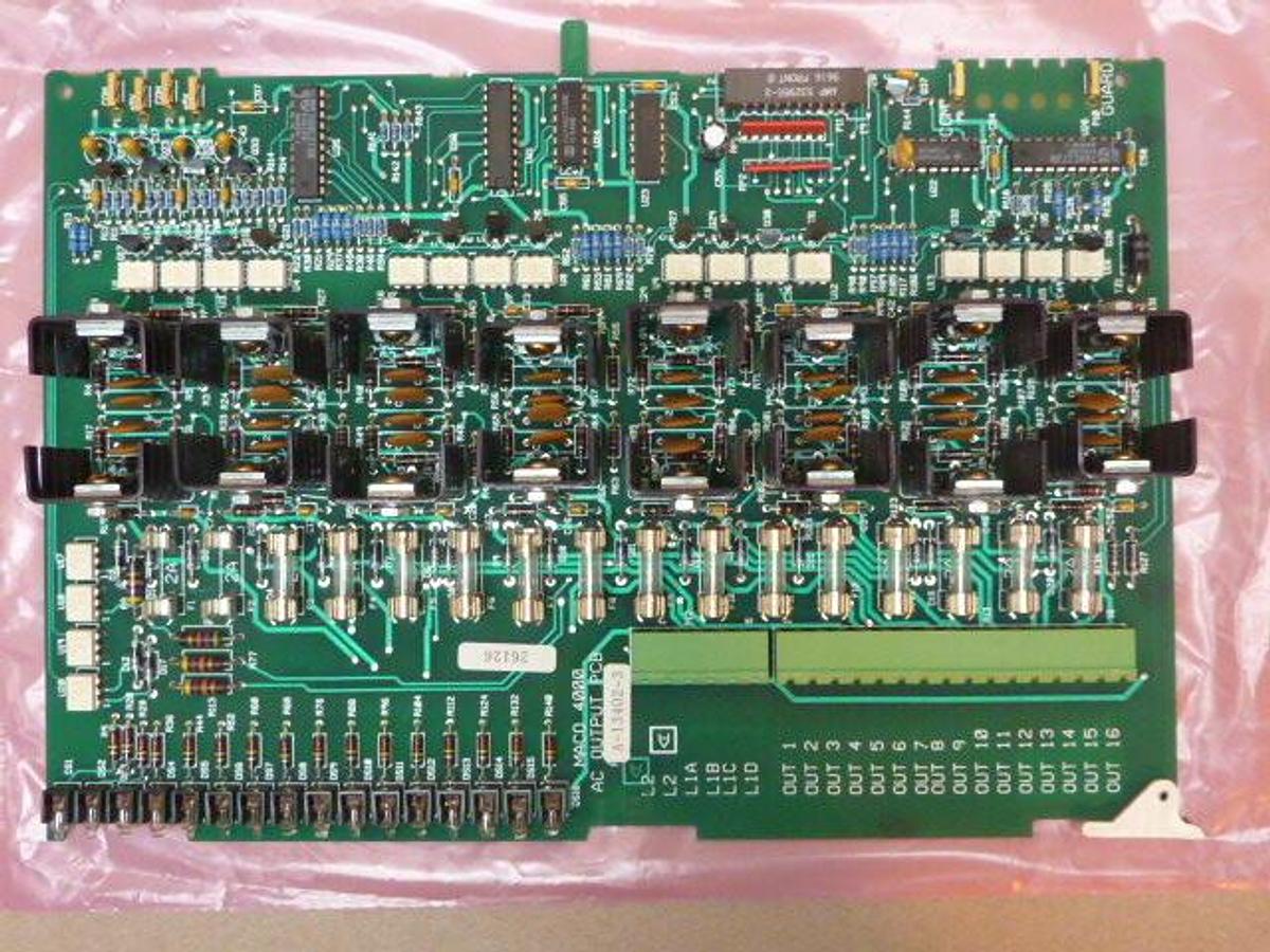 Used BARBER COLMAN AC Output Circuit Board A-13402-3 Used
