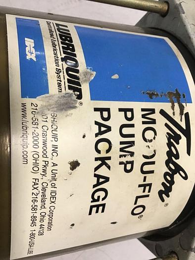 Used LUBRIQUIP TRABON Modu-Flo Pump Package PUMP E-SERIES #138634
