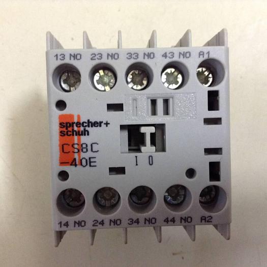 Used SPRECHER & SCHUH Relay CS8C-40E #88793