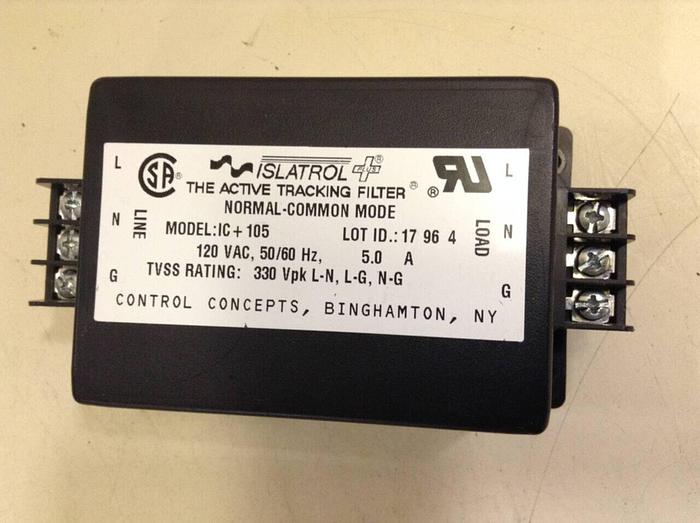 Used ISLATROL Active Tracking Filter IC+105 #78139