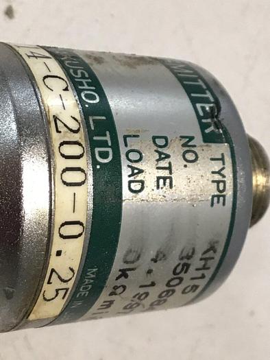 Used NAGANO Pressure Transmitter KH15-PT14-C-200-0.25 #126517