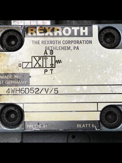 Used REXROTH 4WRZ16W115050/6A24N9EK4/D3MR-453 Valve Used #140304