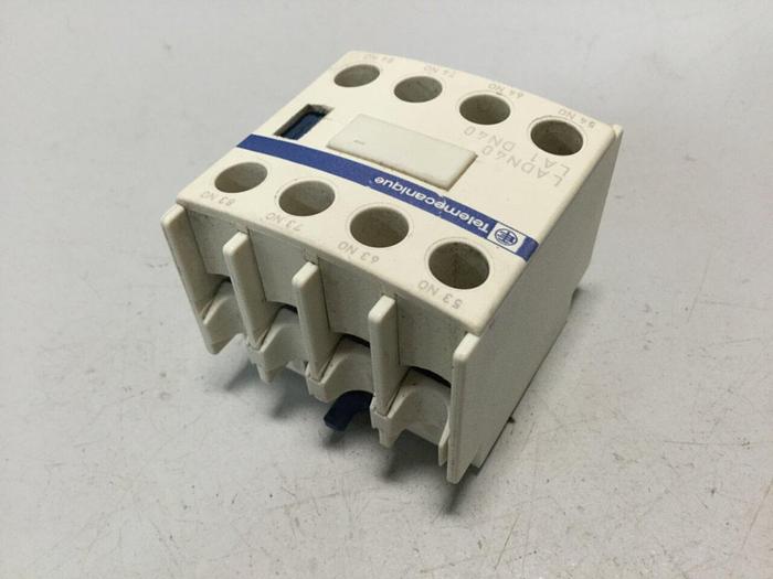 Used TELEMECANIQUE Auxiliary Contact Block LADN40 #104983