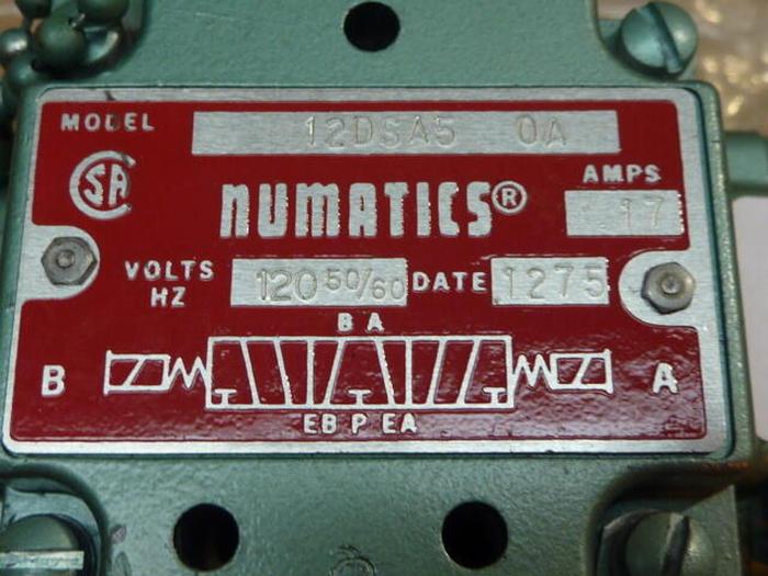 NUMATICS Solenoid Control Valve 12DSAS OA #34150