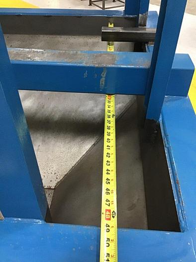 Used METAL FABRICATOR Vibratory Feeder Bin 48X43 / VSB Used