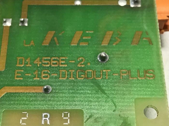Used KEBA Engel Output Board E-16-DIGOUT-PLUS D1456E-2 Used
