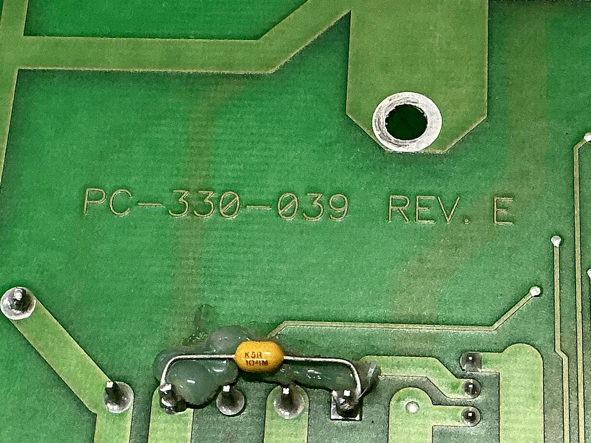 Used VAN DORN 330039 REV-E