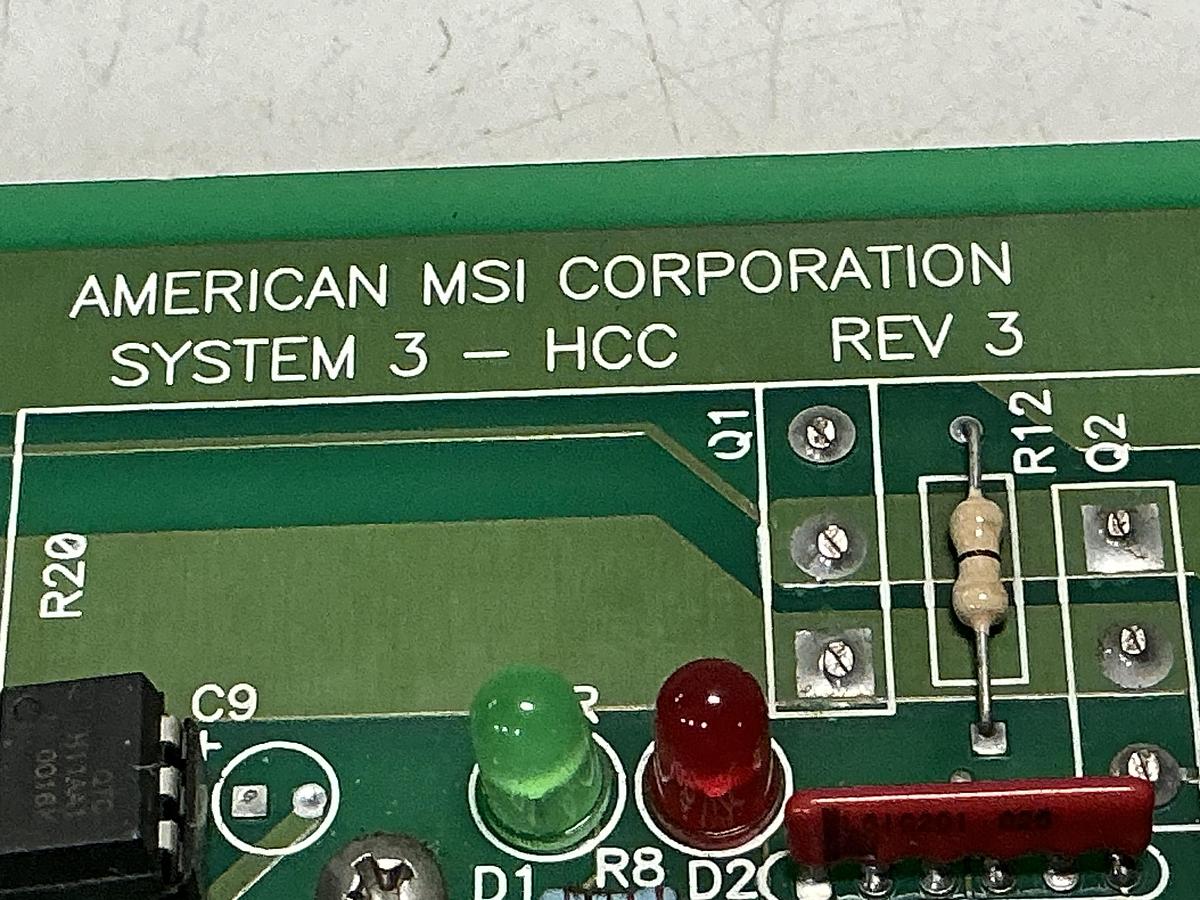 Used AMERICAN MSI CORPORATION 3000.020.085