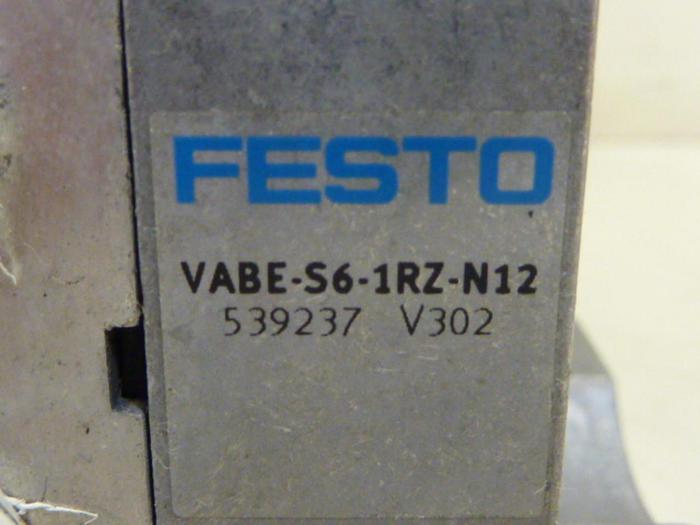 Used FESTO Valve VABE-S6-1RZ-N12 #59696