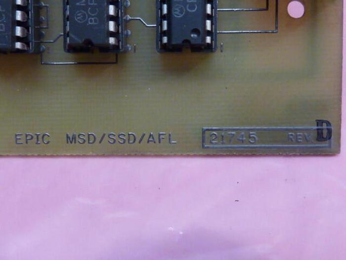 Used SCI Epic Circuit Board 21745 REV D #35909