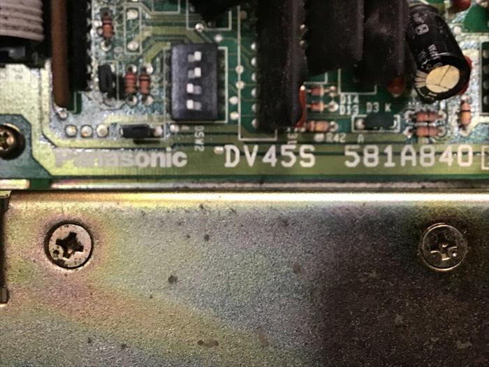 Used PANASONIC AC Servo Driver DV45S020LD2CA #114407