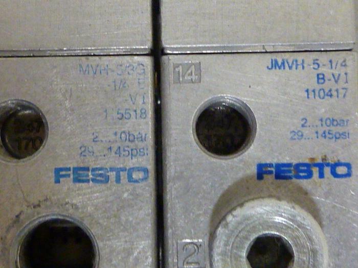 Used FESTO Control Block / Valve Terminal IFB8-02 #52767