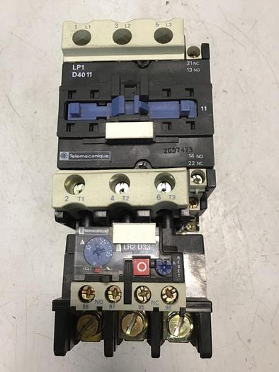 Used TELEMECANIQUE Contactor LP1D4011 #138648