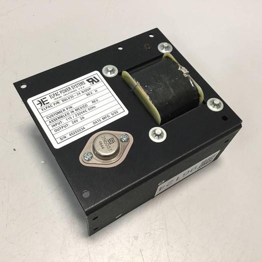 Used ELPAC Power Supply SOLV30-24 N/OVP #96124