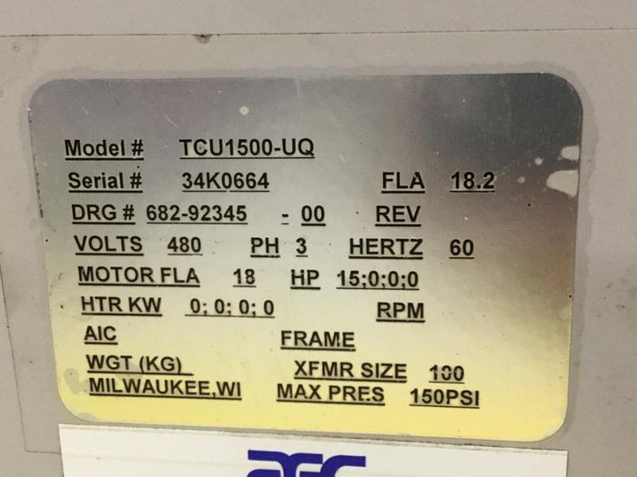 Used AEC Water Mover TCU1500-UQ USED