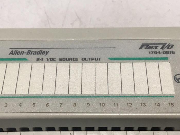 Used ALLEN BRADLEY I/O Module 1794-OB16 SER A #129365
