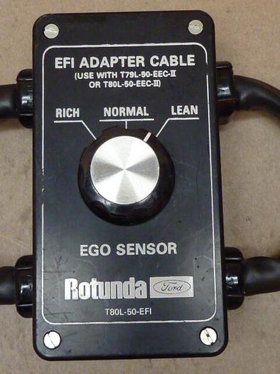 Used FORD Rotunda Tester Adapter Cables T80L-50-EFI #30258