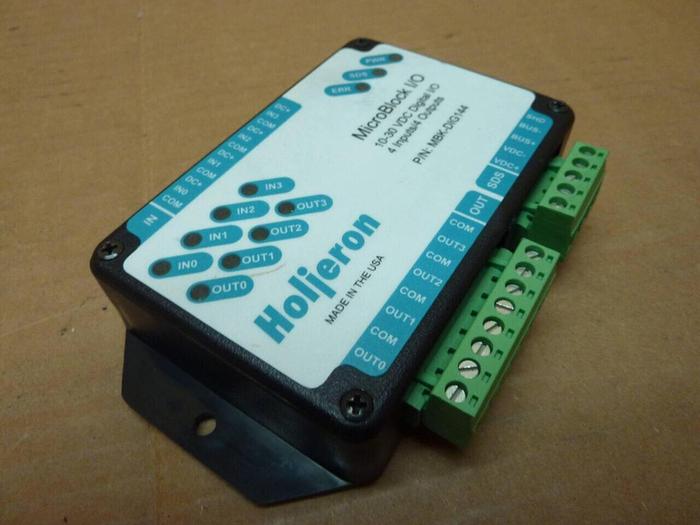 Used HOLJERON I/O Micro Block MBK-DIG144 #23337