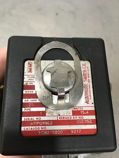 Used ASCO Solenoid Valve SC8215B50 #127294