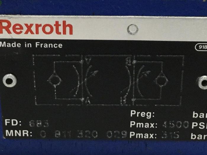 Used BOSCH Flow Control Valve 0 811 320 029 #110840