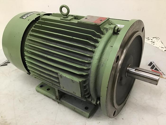 Used BROOK CROMPTON 20 HP AC Motor 2425213H-46M Used #145397
