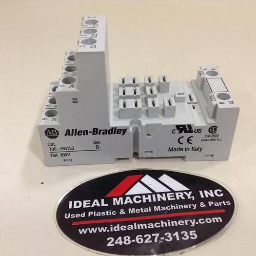 Used ALLEN BRADLEY Base Socket 700-HN153 SER B #74208