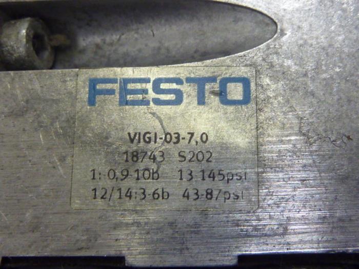 Used FESTO Control Block / Valve Terminal IFB13-03 Used