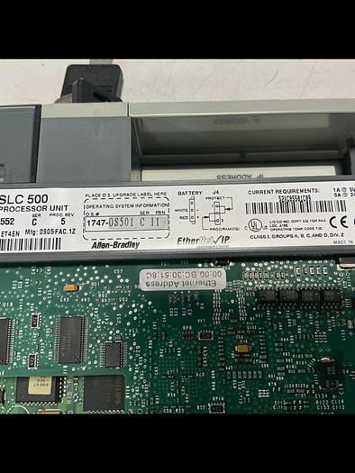 Used ALLEN BRADLEY SLC 500