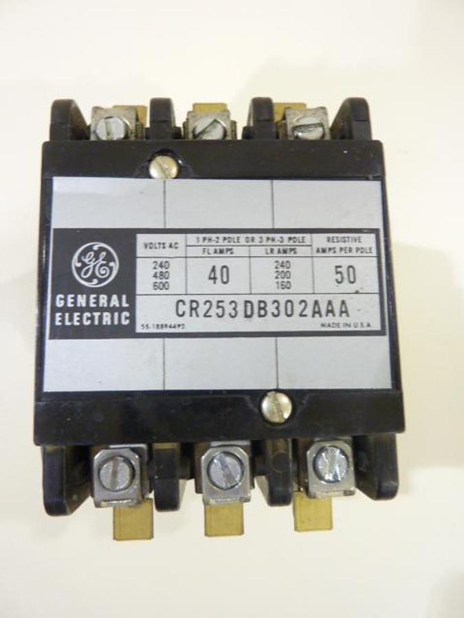 Used GENERAL ELECTRIC / GE Contactor CR253DB302AAA Used