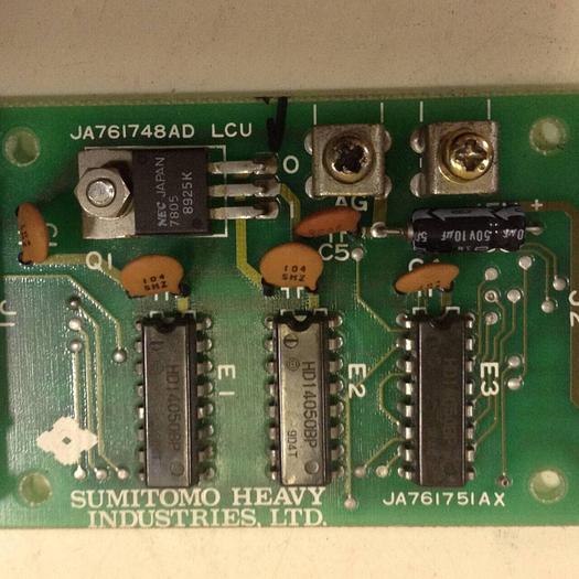 Used SUMITOMO Circuit Board JA761748AD LCU Used