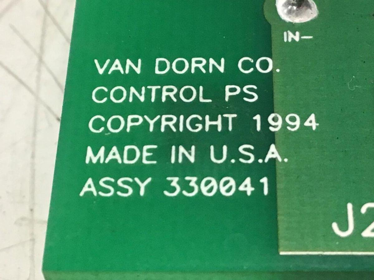 Used VAN DORN Circuit Board 330041 PC330-041 Used