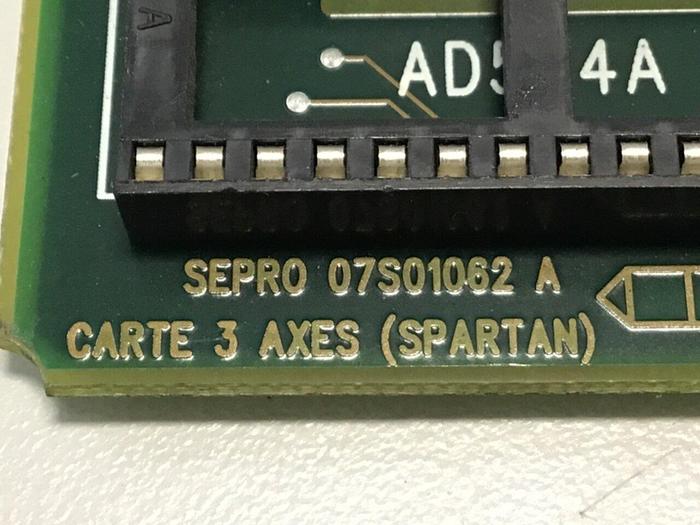 Used SEPRO Carte 3 Axes Board 07S01062A USED