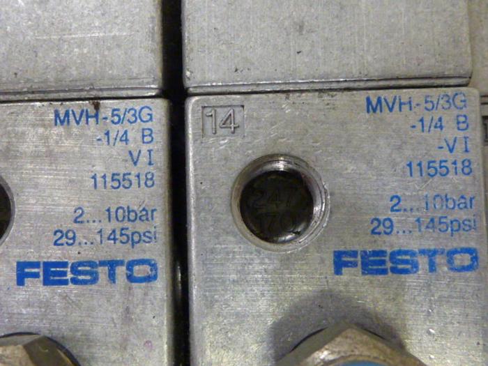 Used FESTO Control Block / Valve Terminal IFB8-02 #52839