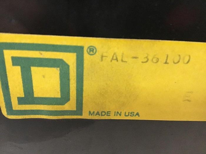 Used SQUARE D 100 Amp Circuit Breaker FAL36100 Used