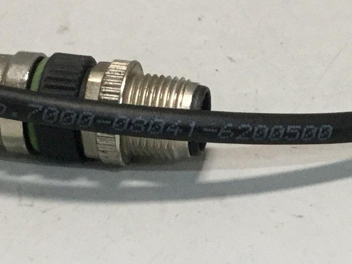 Used MURR ELEKTRONIK Connector / Cable 7000-08041-6200500 #109824