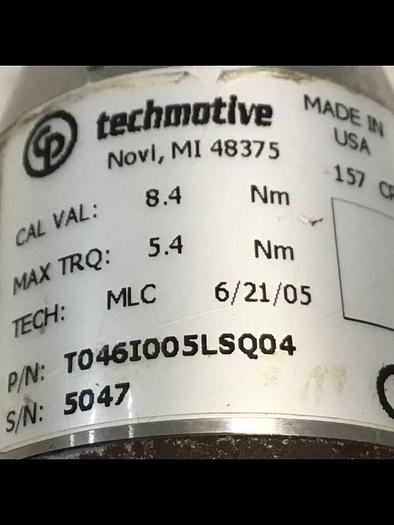 Used TECH MOTIVE TOOL Pistol Grip Nut Runner T046I005LSQ04 Used