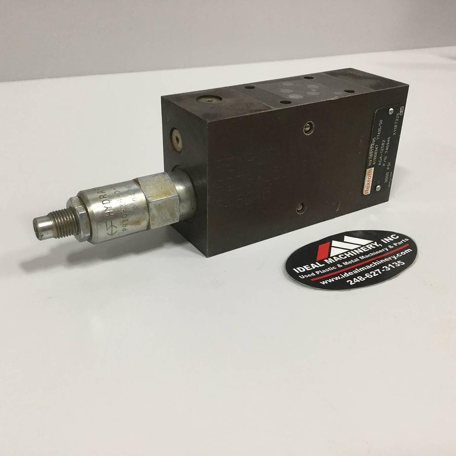 Used REXROTH Hydraulic Valve Manifold Sandwich Plate R978917495 USED