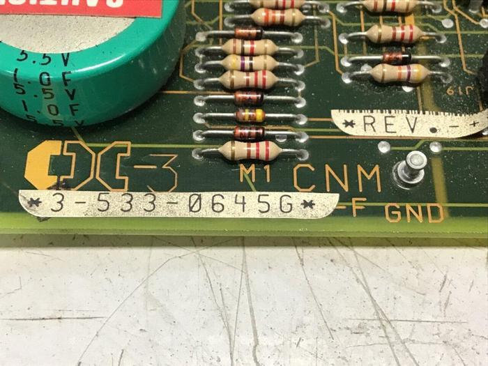 Used CINCINNATI MILACRON Circuit Board 3-533-0645G Used