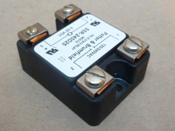 Used POTTER & BRUMFIELD Solid State Relay SSR-240D25 #35276