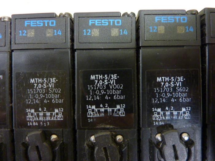 Used FESTO Control Block / Valve Terminal IFB13-03 #60712