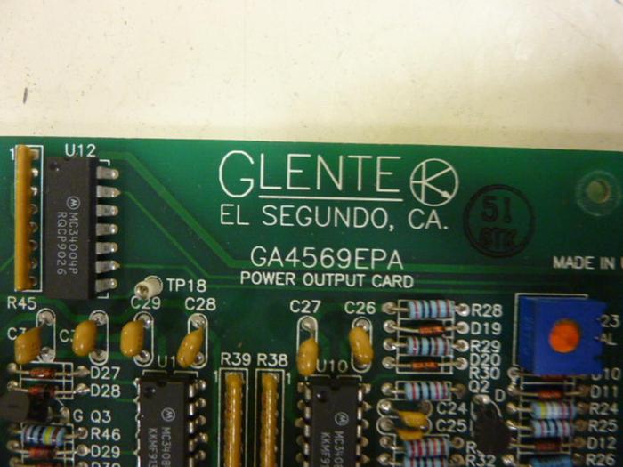 Used GLENTEK Servo Drive Card GA4569EPA #67452